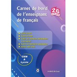 Carnet de bord de l'enseignant de français / CEM et Lycée / 2G