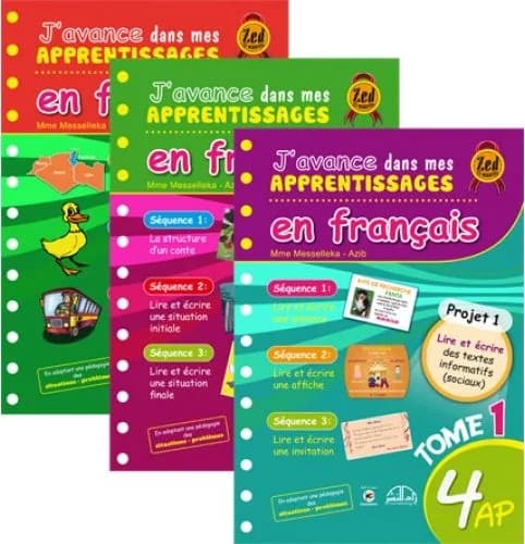Français 4AP 3Tomes