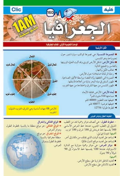 1AM الجغرافيا
