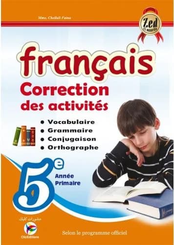 Français 5AP -Correction des Activités-