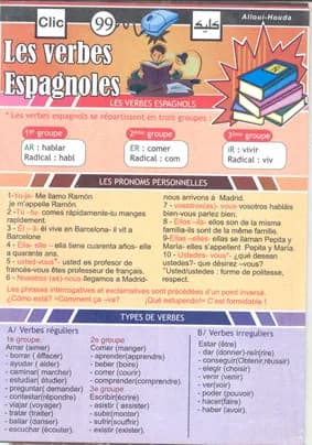 les verbes espagnols 2AS/3AS